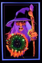 Blacklight Poster : Mystic Wizard