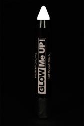 Crayon maquillage fluo large UV blanc