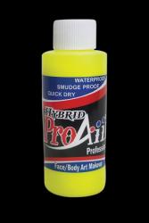 Fard liquide pour aérographe ProAiir HYBRID Jaune Fluo - 2oz (60 ml) - Waterproof