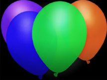 Ballon fluo / phospho / LED