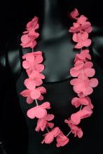 Collier fluo Hawaï rose