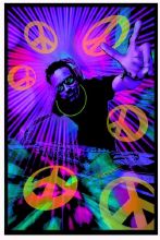 Blacklight Poster : DJ Peace