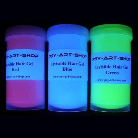 UV invisible hair gel green 100ml