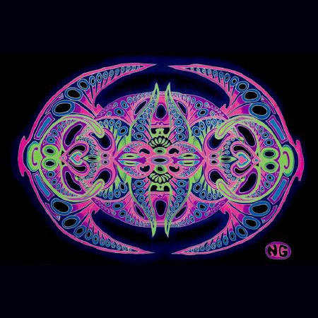 c-WX66B PINK TRIBAL ANGEL