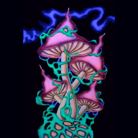 Tenture Fluorescente Airbrush AR140