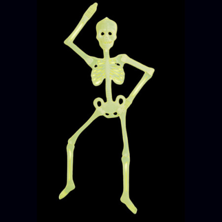 Squelette 3D phosphorescent 92 cm