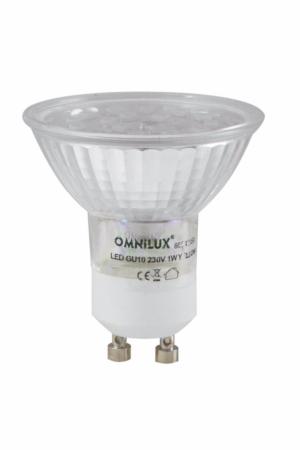 Ampoule GU10 lumière noire 1W 18 leds UV 395nm