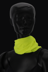 Tour de cou jaune fluo 