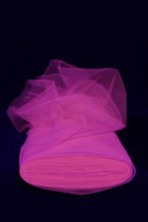 Tulle fluorescent LILAS au mtre