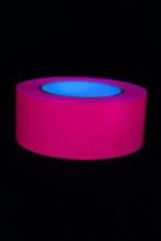 Gaffer fluo rose 50mm x 25m plastifié ECO