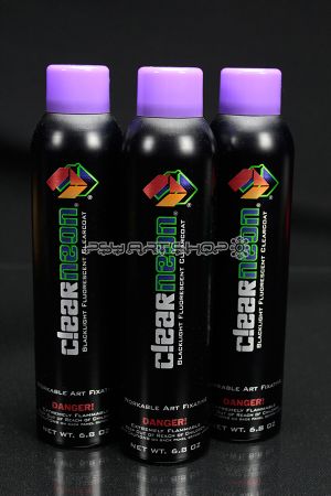 Bombe Aérosole Peinture invisible CLEARNEON Violet