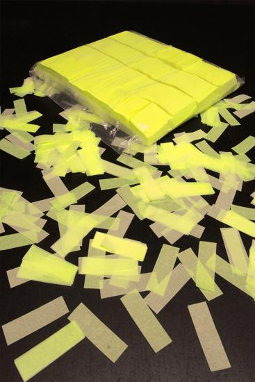 Confetti fluo jaune slowfall M1 1 kg