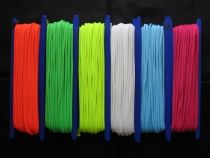 corde 3.5 mm fluorescente blanc 30m UV active M1