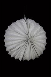 Lampion fluo 22 cm blanc
