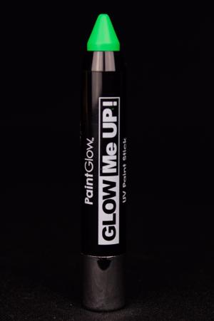 Crayon maquillage fluo large UV vert