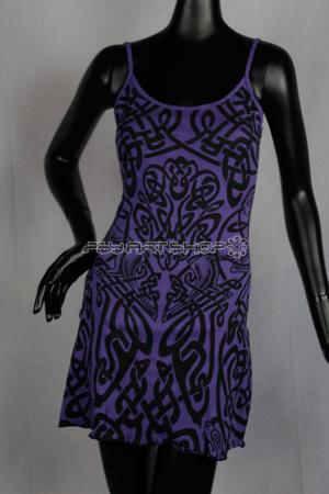 Robe GADO GADO VIENNA violet / noir