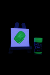 Peinture fluorescente 100ml UV active VERT