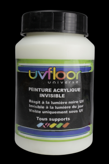 Peinture UV  invisible Red 250ml