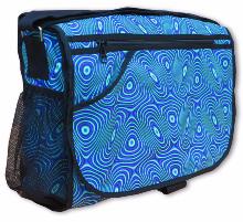 Sac à bandoulière UV motif Psy Liquid Aqua