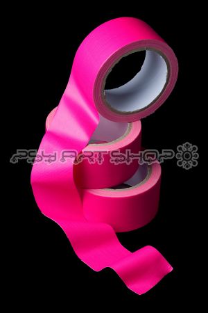 Ruban Adhésif toilé fluo 5 cm x 10 m  pink