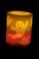 Set de 4 bougeoirs LED thème Halloween
