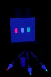 Lot de 3 marqueurs invisible UV Permanent ClearUVColors®