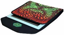 Housse Ipad psychdlique UV Fire Fractal 