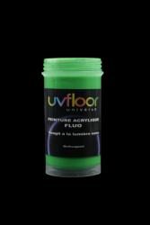 Peinture fluorescente 100ml UV active VERT