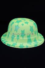 chapeau melon fluo