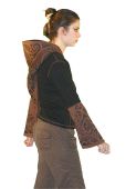 Veste Fille Gado Gado Vienna Combi Black Brown