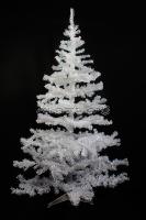 Sapin Noël Blanc fluo UV 210 cm