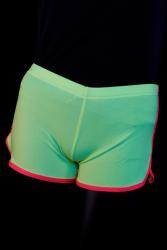 Short court vert fluo UV