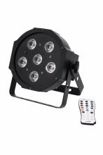 Spot slim DMX 6 x 3w UV leds