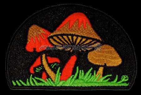 Patch Orange Mushroom