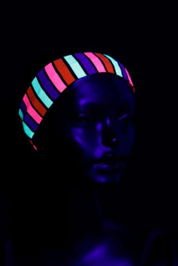 Bandeau multicolore fluo UV