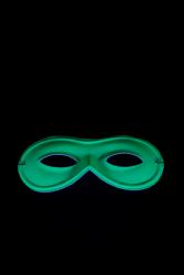 Masque vert fluo loup