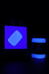 Peinture fluorescente 250ml UV active BLANCHE