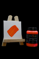 Peinture fluorescente 250ml UV active ORANGE