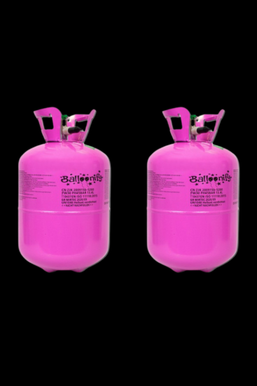 Lot de 2 bouteilles hélium 0,42 m³