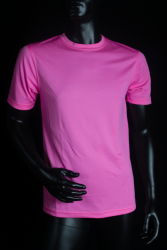 T-shirt sport rose fluo homme S