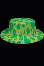 chapeau canotier fluo