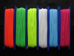 corde 3.5 mm fluorescente vert 30m UV active M1