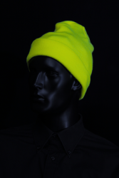 Bonnet jaune fluo UV