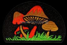 Patch Orange Mushroom