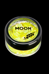 Pot  paillettes jaune fluo 3g