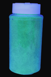 Pot à paillettes vert fluo UV 500g