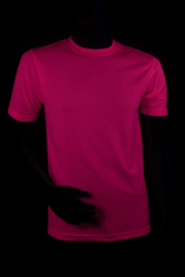 T-shirt sport rose fluo homme S