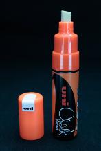 Marqueur craie UNI CHALK 8 mm  Orange Fluo UV