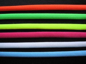 corde 3.5 mm fluorescente jaune au mètre UV active M1