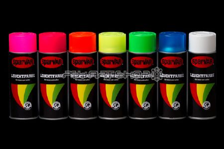 Pack graffeur 8 couleurs fluorescentes UV FluoUVColor®